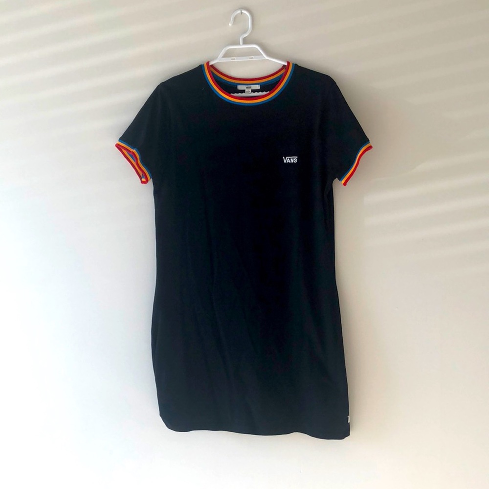 Vans Black T-shirt Dress